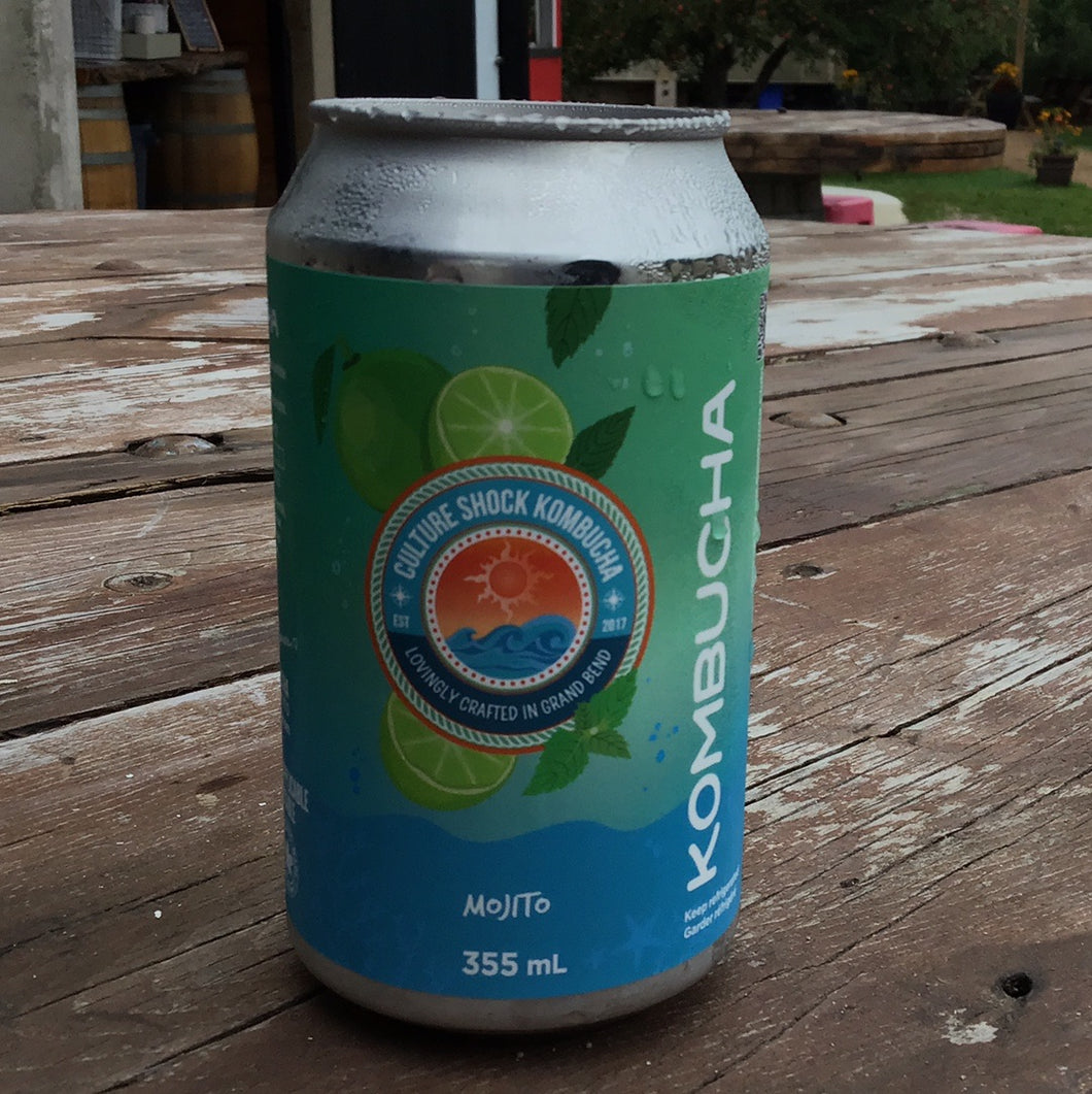 Culture Shock Kombucha 355ml can