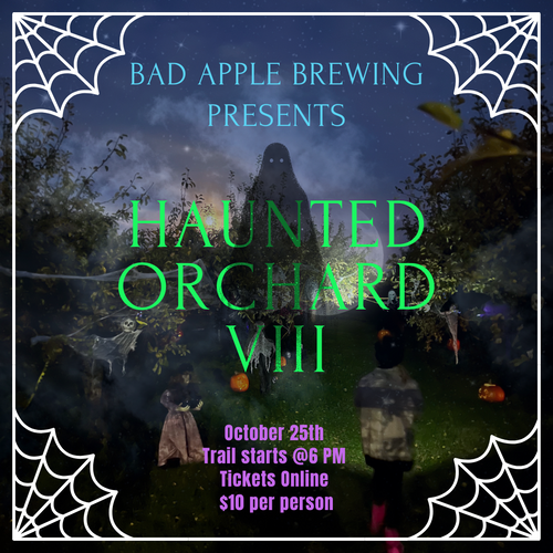 Haunted Orchard Trail ticket/per person
