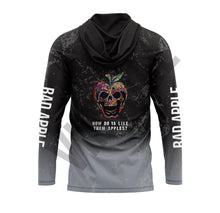 Load image into Gallery viewer, Bad Apple Fishing Shirt with Hood