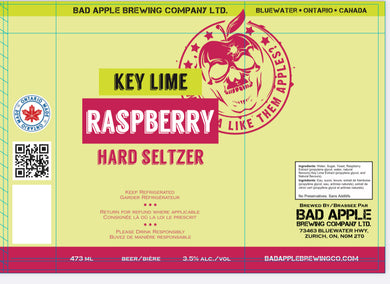 Key Lime Raspberry Hard Seltzer